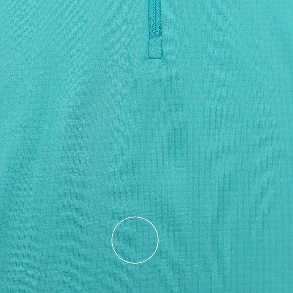 Patagonia Capilene Baselayer Womens Medium Green Midweight Thumbhole 1/2 Zip - Picture 8 of 12